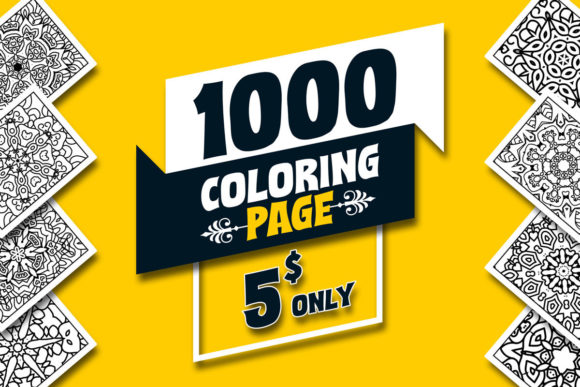 Download Coloring Pages Mega KDP Interior Bundle - Interior bundle Collection