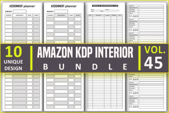 Download Low Content KDP Interior Bundle - Interior bundle Collection