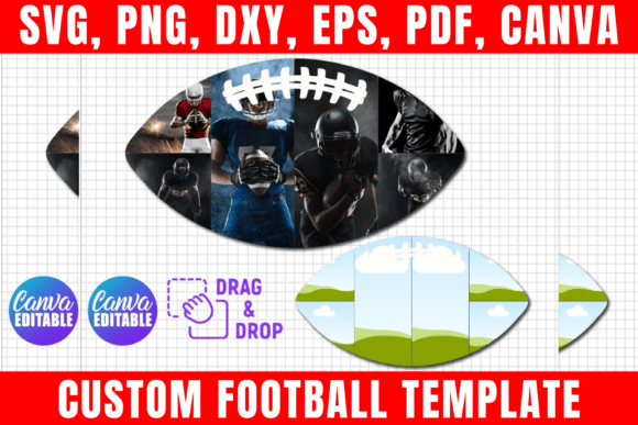 Download Custom Football Canva Template - Custom football Collection