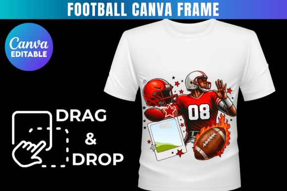 Download Custom Football Photo Insert Template - Custom football Collection