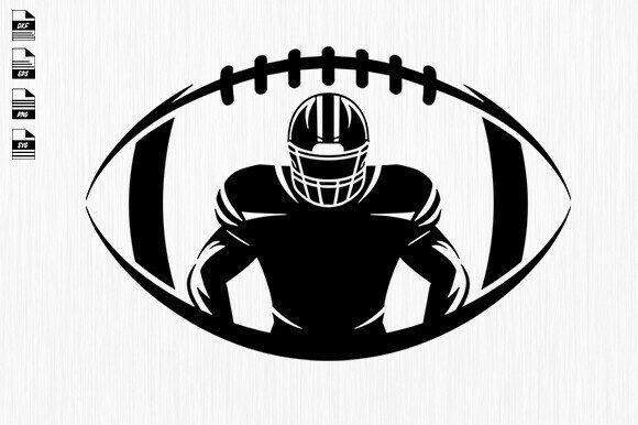 Download Custom Football Player Svg,Personalized - Custom football Collection