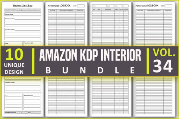 Download Low Content KDP Interior Bundle - Interior bundle Collection