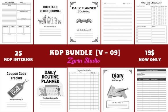 Download 25 KDP Interior Bundle V-9 - Interior bundle Collection