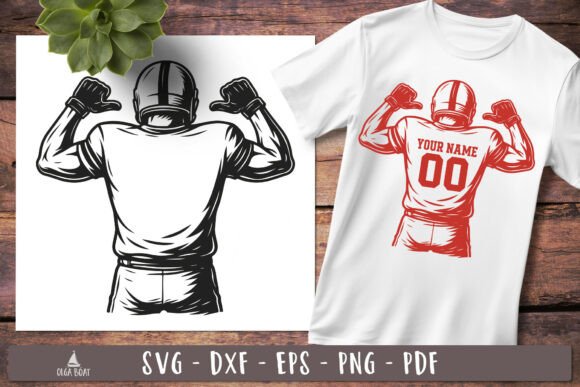 Download Football Player Svg | Custom Football - Custom football Collection