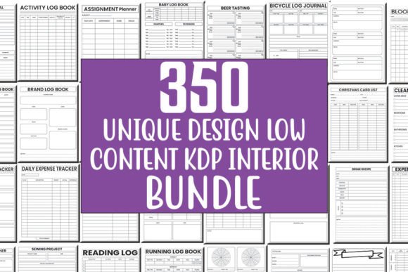 Download Low Content KDP Interior Bundle - Interior bundle Collection