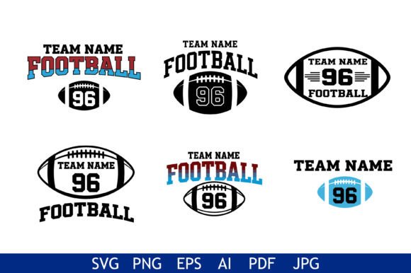 Download Custom Football Team Logo Bundle - Custom football Collection